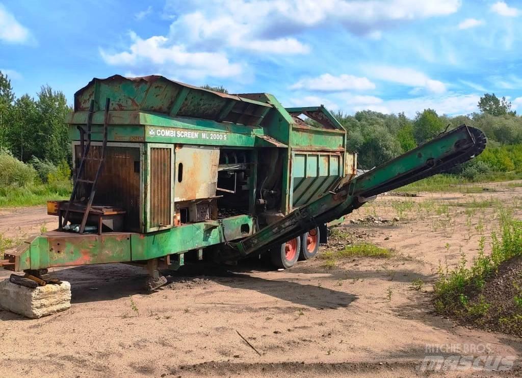  Combi screen ML2000S Szitadobok