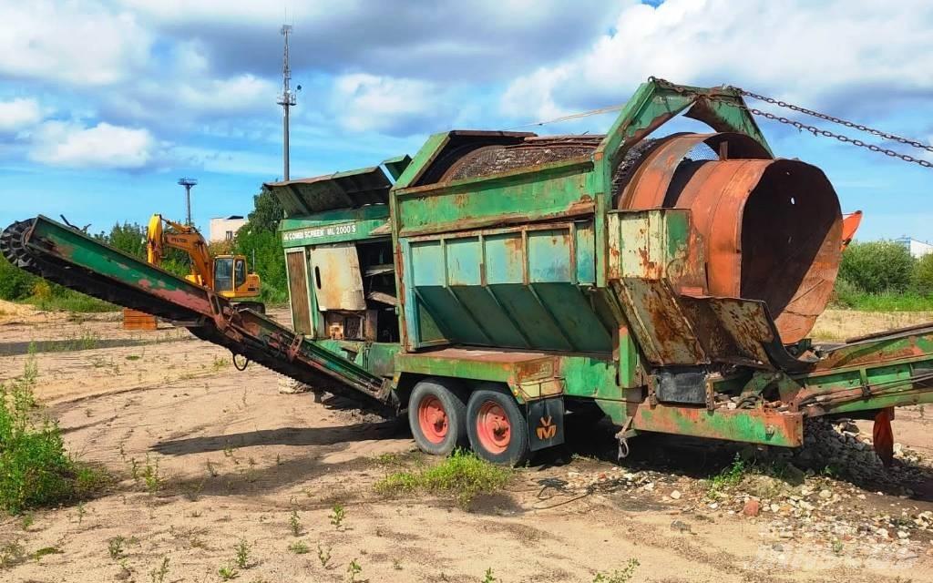  Combi screen ML2000S Szitadobok