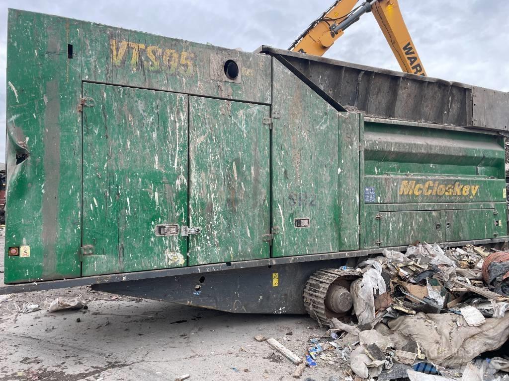 McCloskey VTS95 Irat megsemmisítők