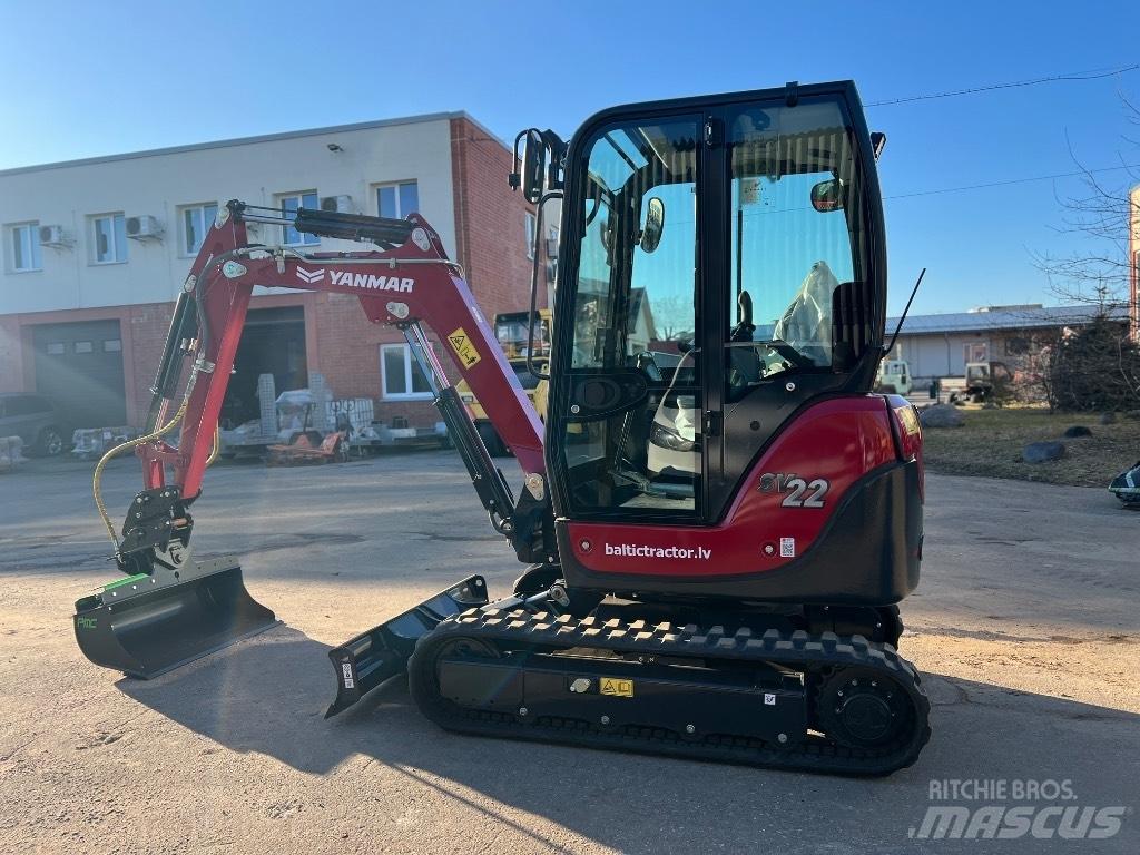 Yanmar SV 22 Mini kotrók < 7t