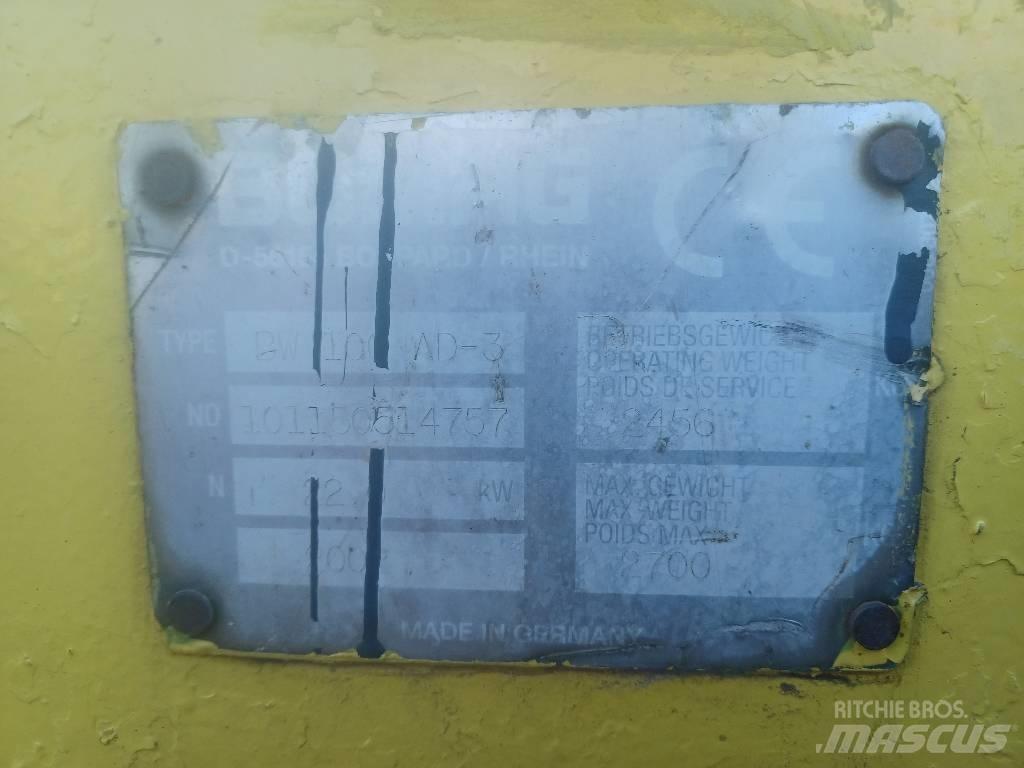 Bomag BW 100 AD-3 Ikerdobos hengerek