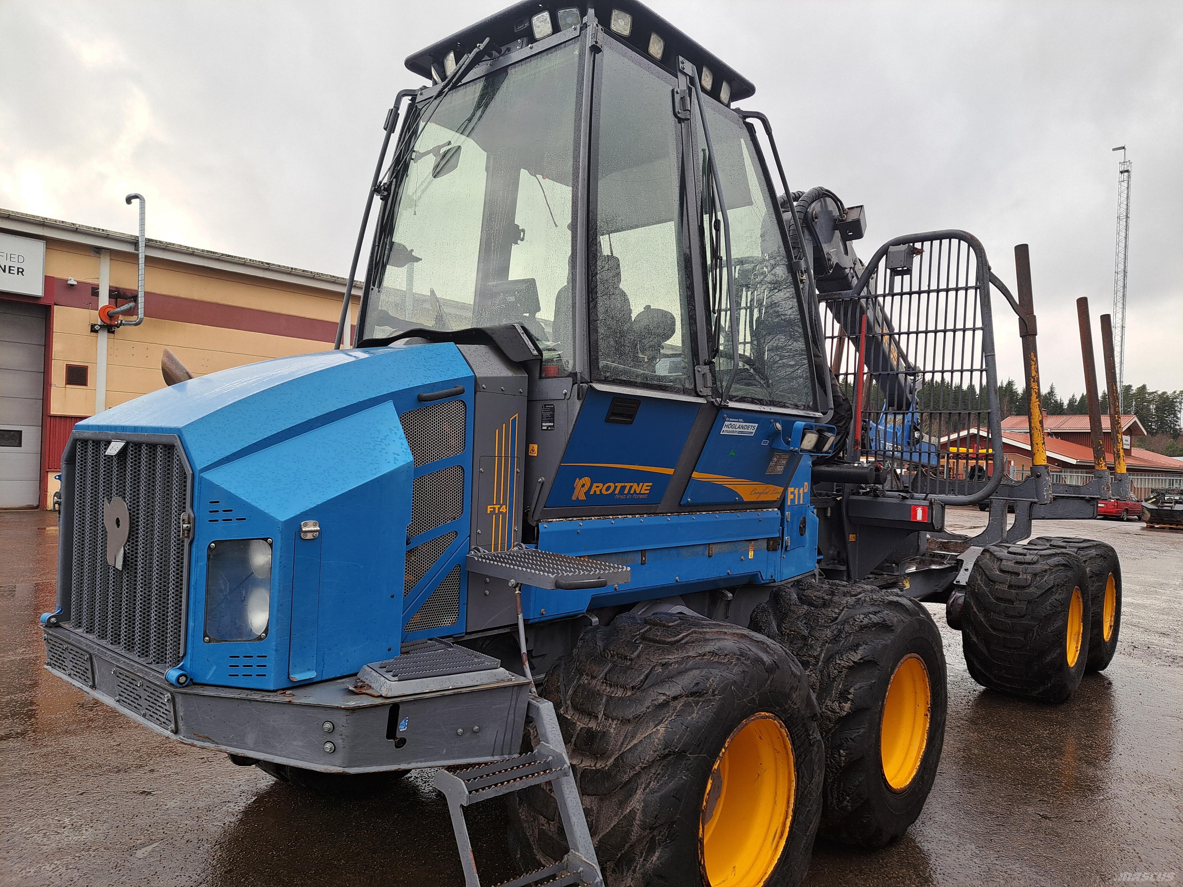 Rottne F11D Kihordók