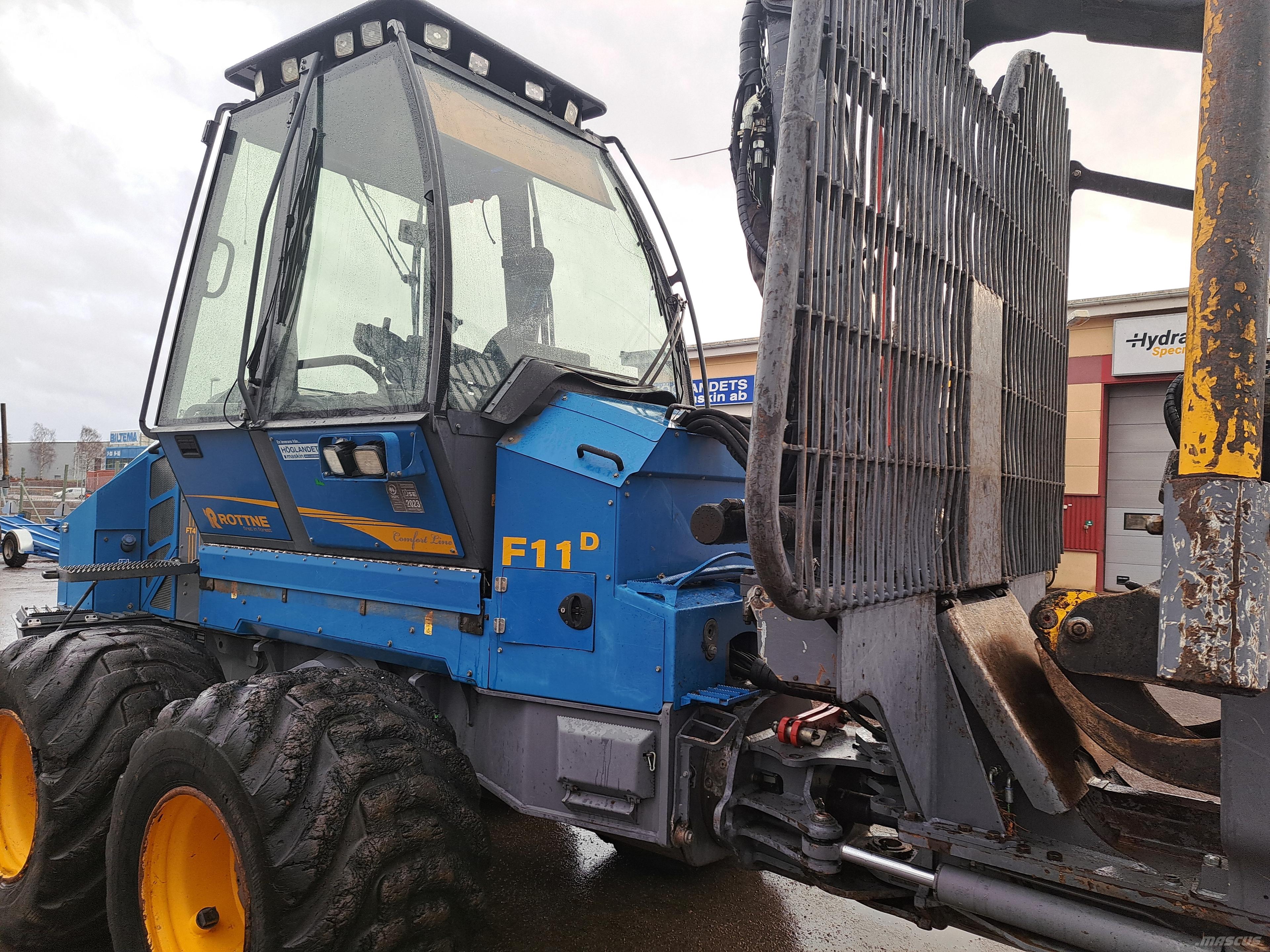 Rottne F11D Kihordók