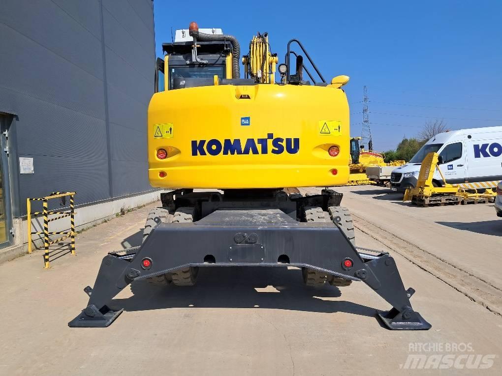 Komatsu PW148-10 Gumikerekes kotrók