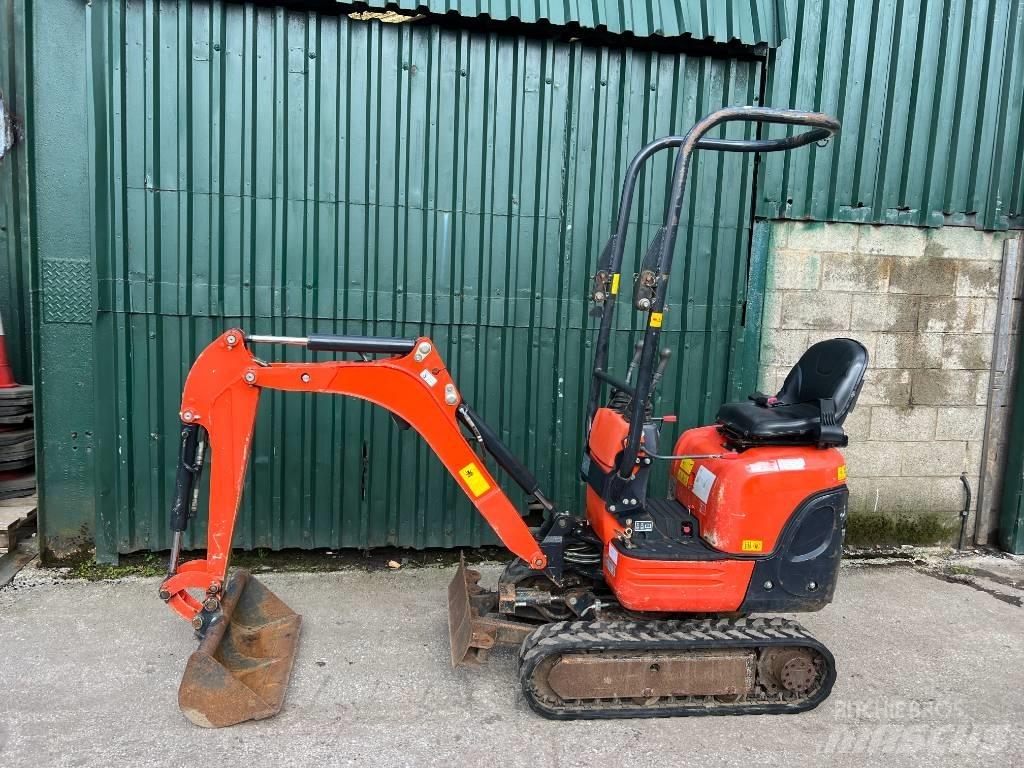 Kubota K 008-3 Mini kotrók < 7t