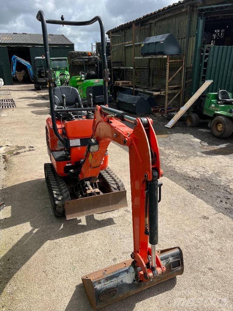 Kubota K 008-3 Mini kotrók < 7t