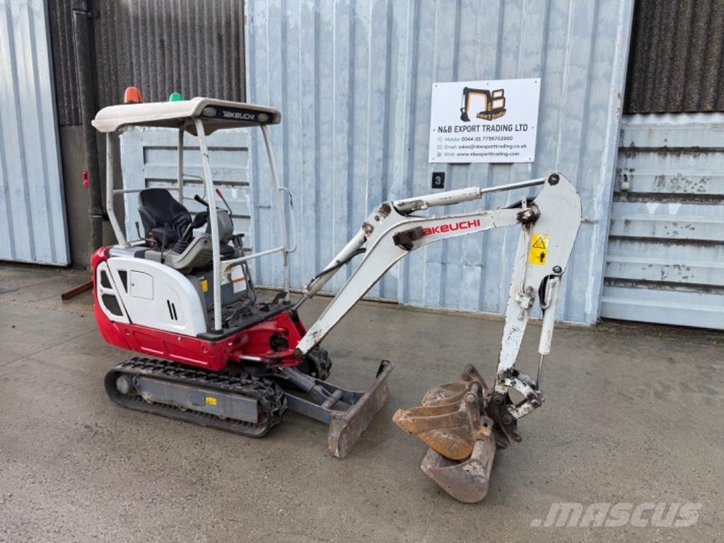 Takeuchi TB 216 Mini kotrók < 7t