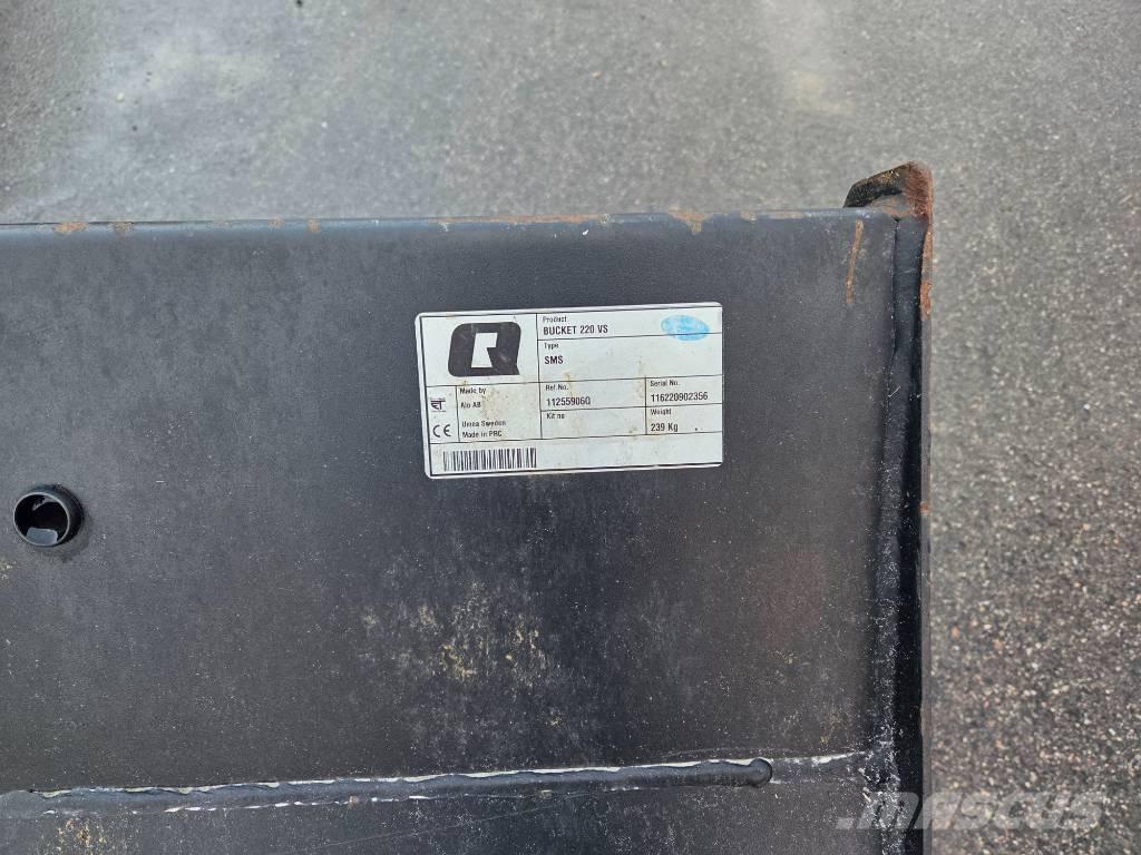 Quicke VS220 Homlokrakodó tartozékok