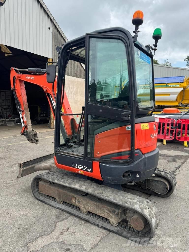 Kubota U 27-4 Mini kotrók < 7t
