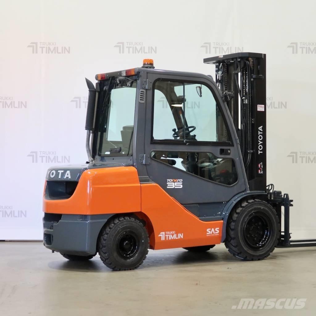 Toyota 02-8FDJF35 Dízel targoncák