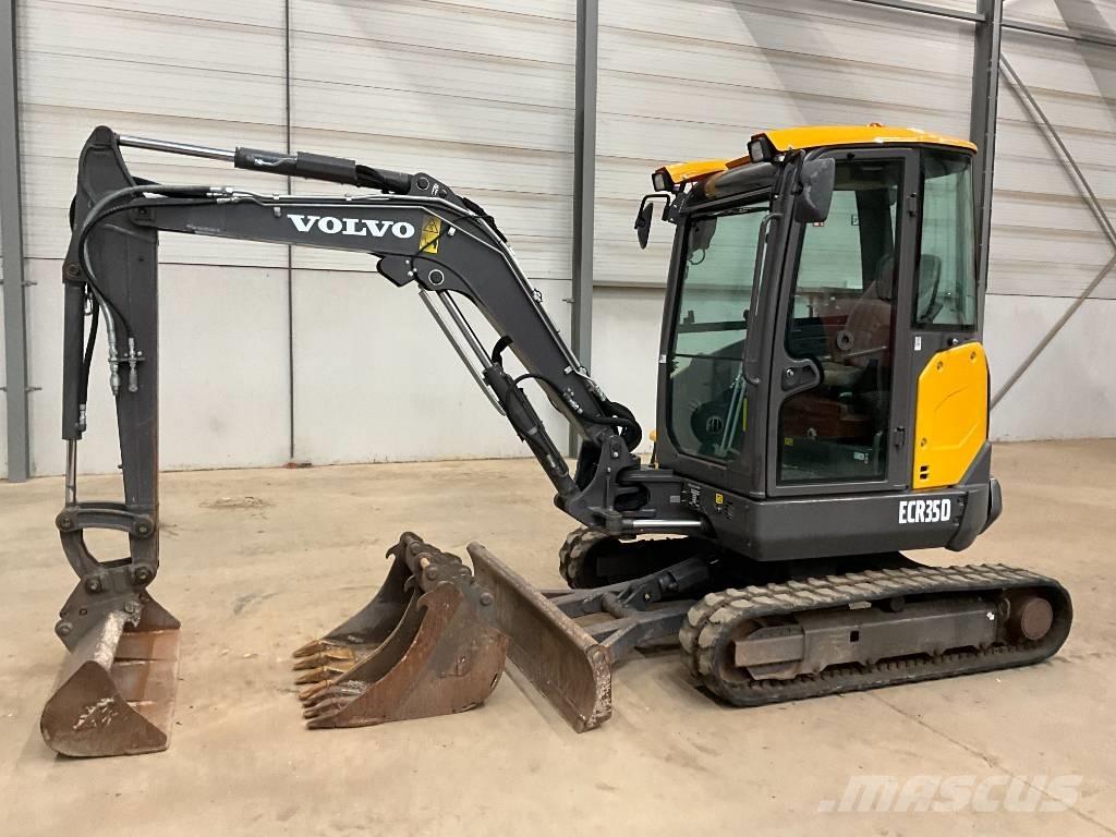 Volvo ECR 35 D Mini kotrók < 7t
