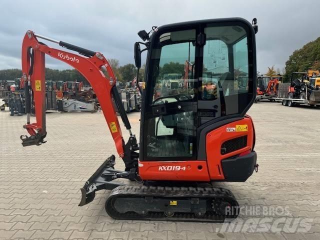 Kubota KX 019-4 Mini kotrók < 7t