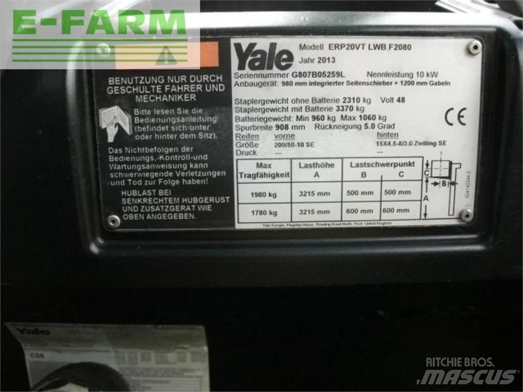 Yale erp 20 vt lwb Targoncák-Egyéb