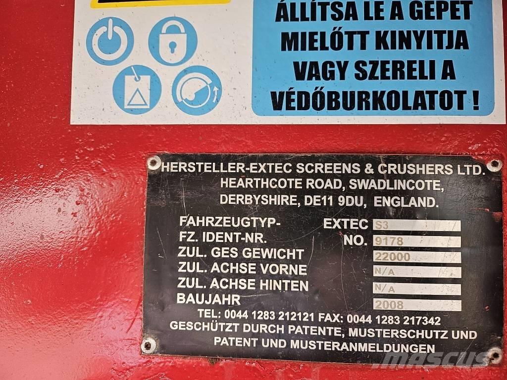 Extec S3 Osztályozó berendezések