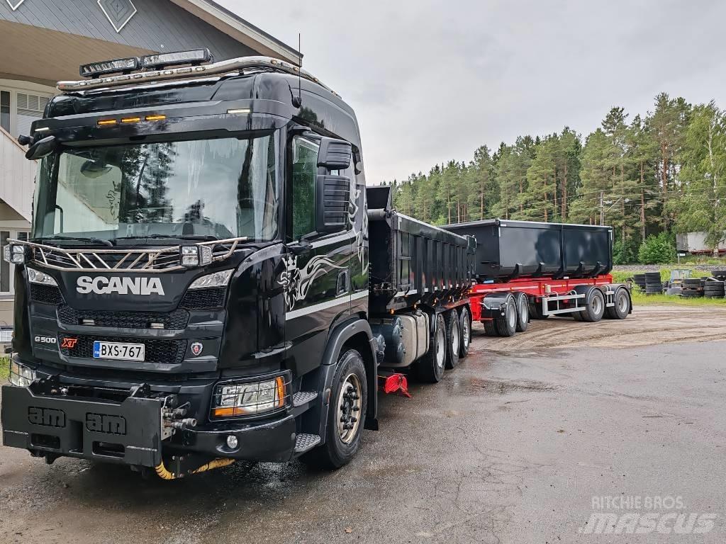 Scania G 500 Billenő teherautók