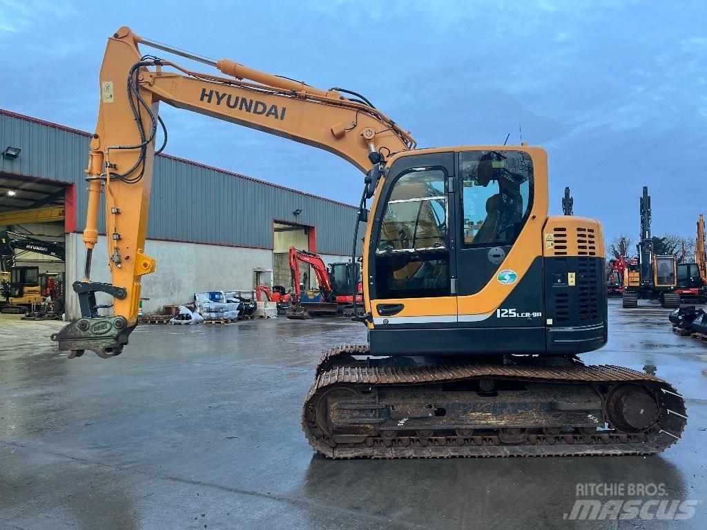 Hyundai R125LCR-9A Lánctalpas kotrók