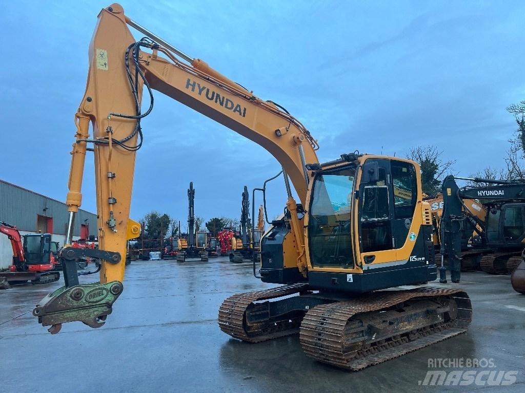 Hyundai R125LCR-9A Lánctalpas kotrók