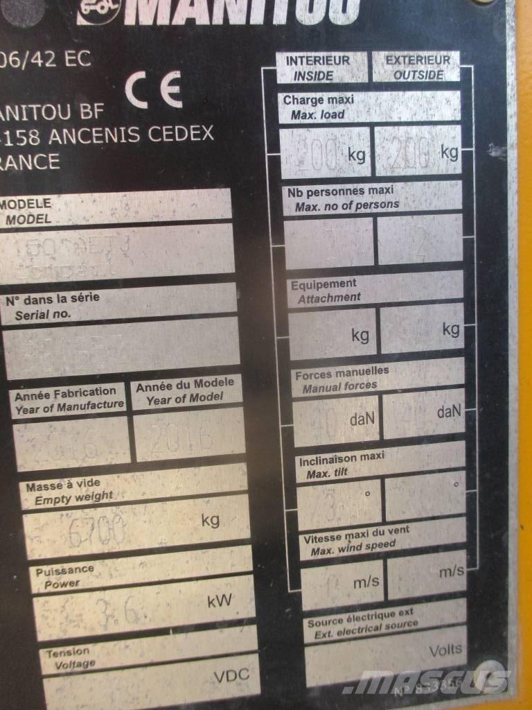 Manitou 150 AET JC Karos emelők