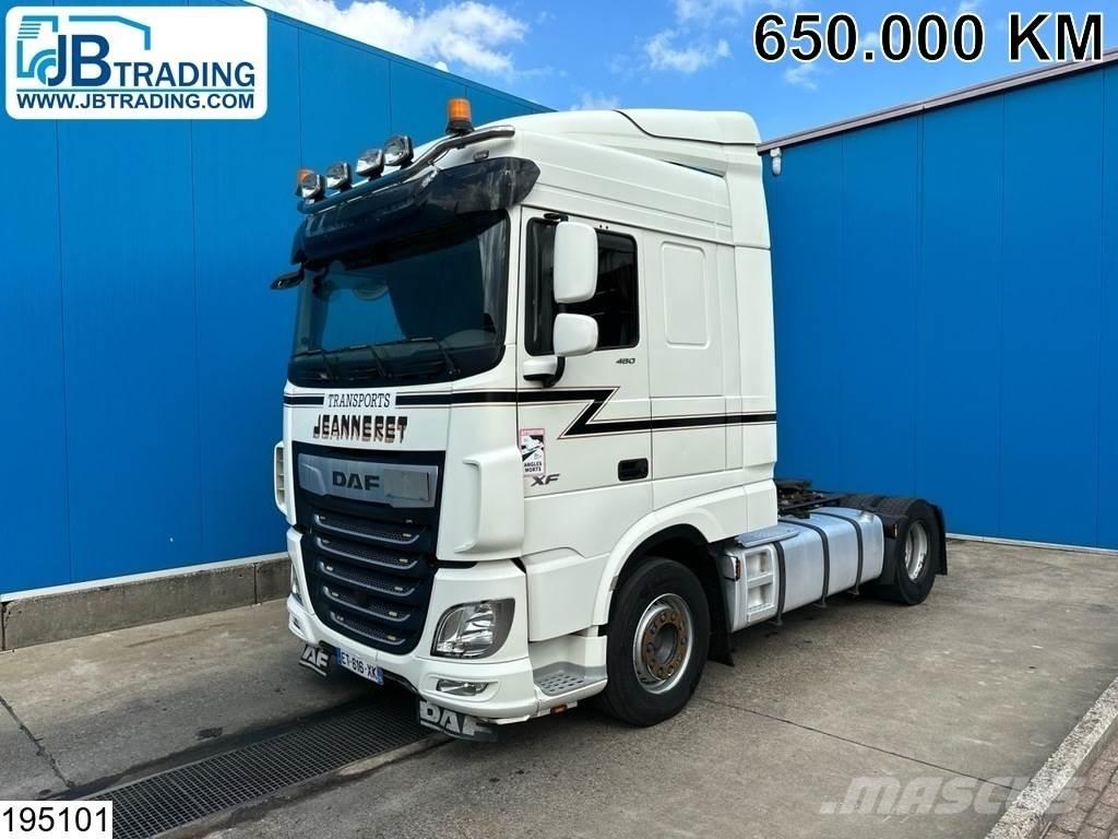 DAF XF 480 EURO 6 Nyergesvontatók