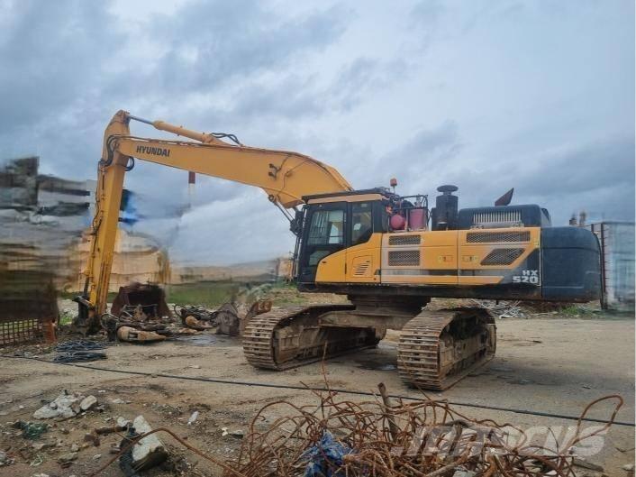 Hyundai HX 520 L Lánctalpas kotrók
