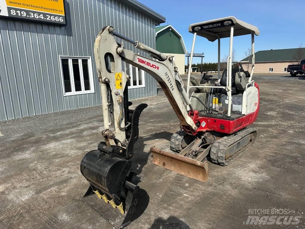 Takeuchi TB 216 Mini kotrók < 7t