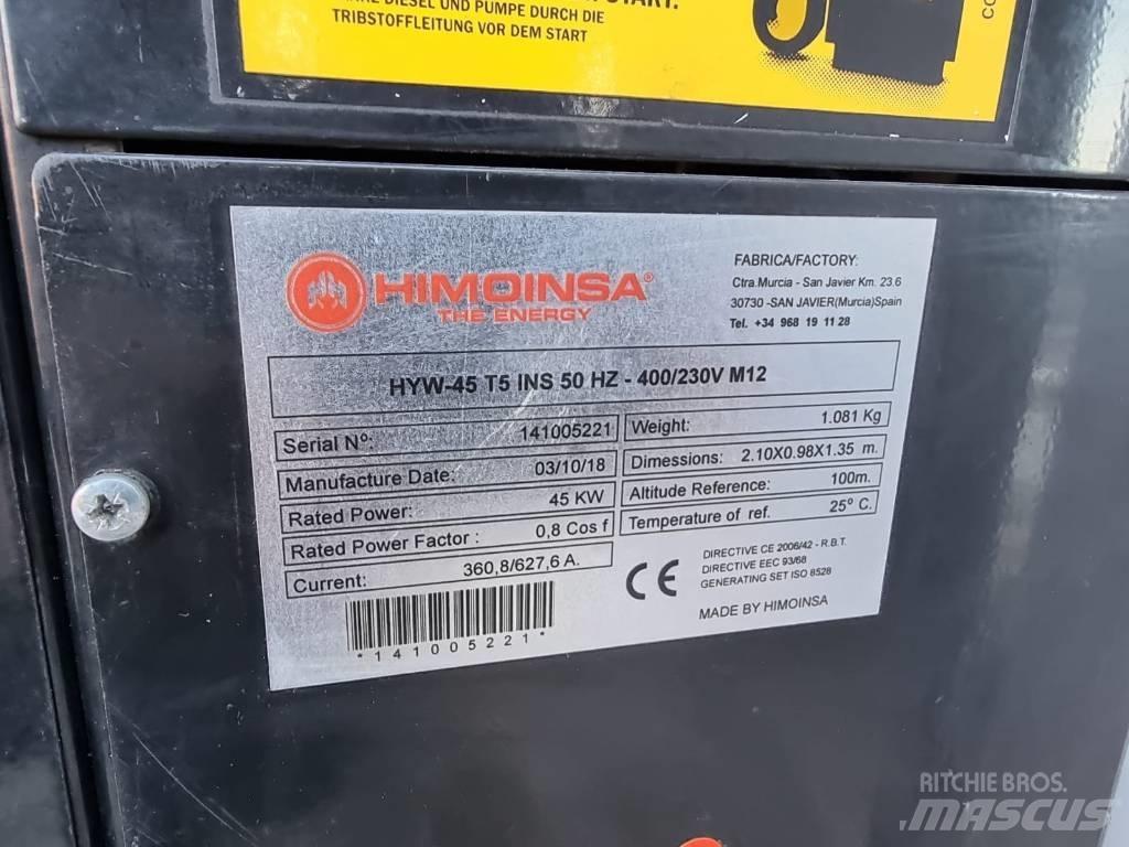 Himoinsa HYW 45 Dízel áramfejlesztők