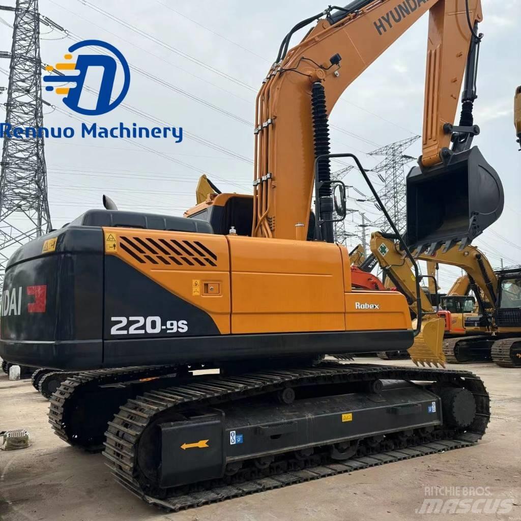 Hyundai R220LC-9S Lánctalpas kotrók