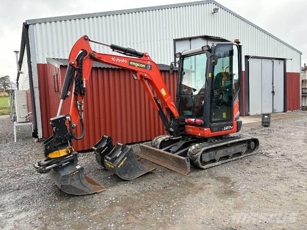Kubota U27-4 Mini kotrók < 7t