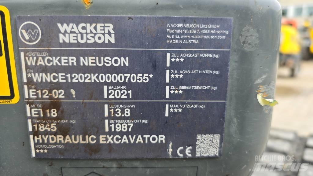Wacker Neuson ET18 Lánctalpas kotrók