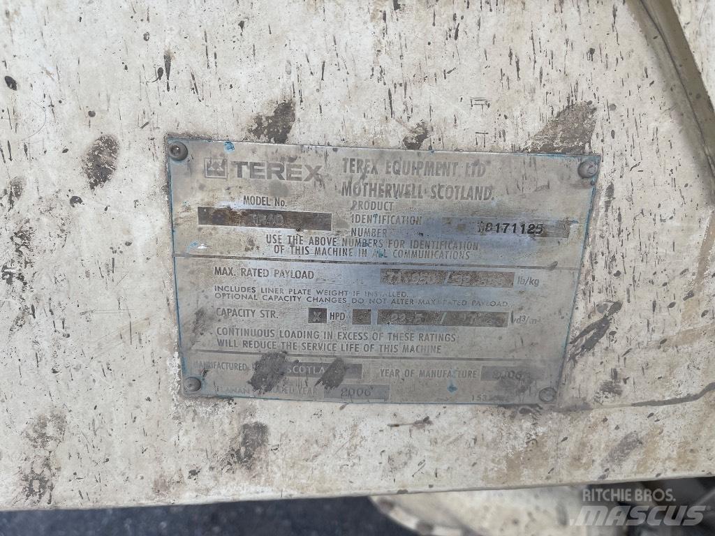 Terex TA 40 Csuklósdömperek