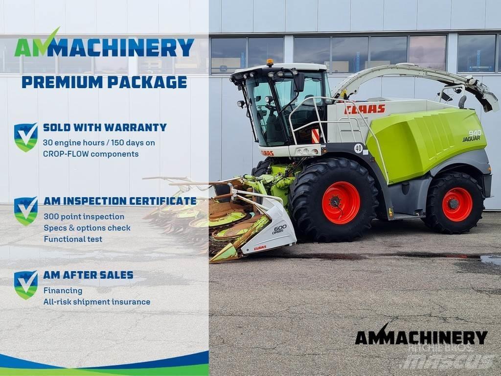 CLAAS Jaguar 940 Önjáró szecskázók