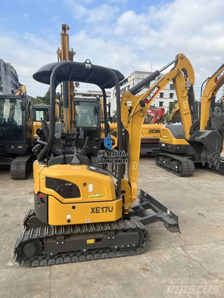 XCMG XE 17 U Mini kotrók < 7t