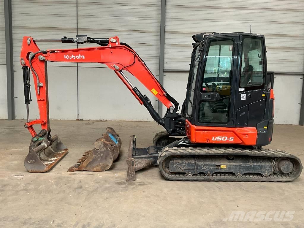 Kubota U 50-5 Mini kotrók < 7t