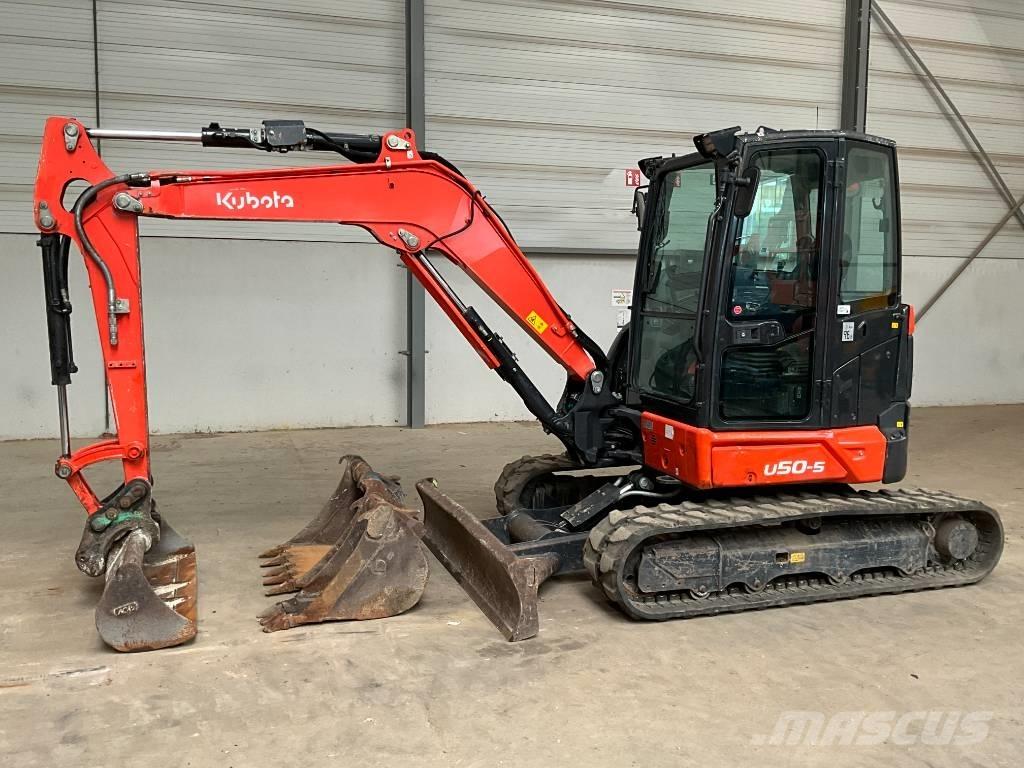 Kubota U 50-5 Mini kotrók < 7t