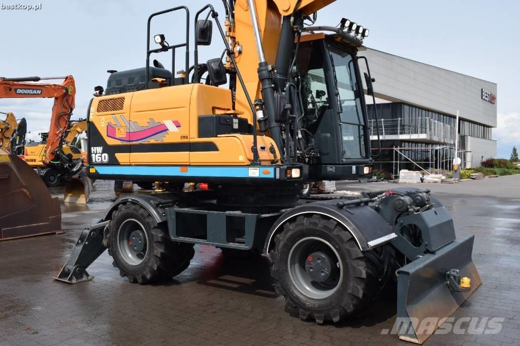 Hyundai HW 160 Gumikerekes kotrók