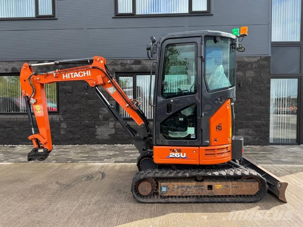 Hitachi ZX 26 U-6 Mini kotrók < 7t