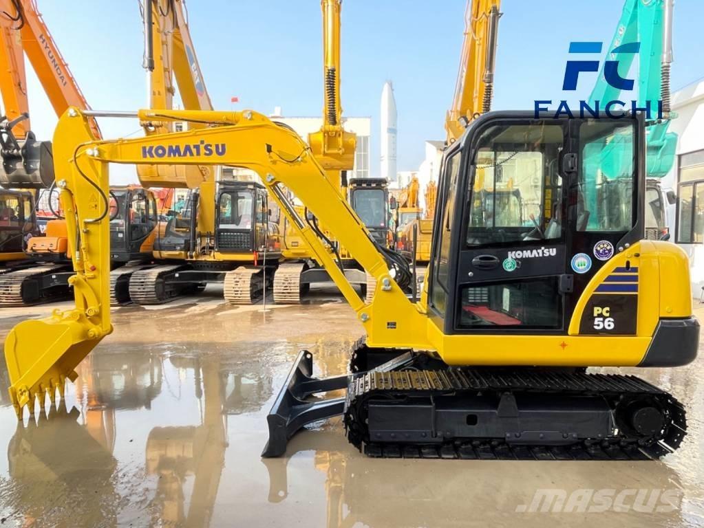 Komatsu PC 56 Mini kotrók < 7t