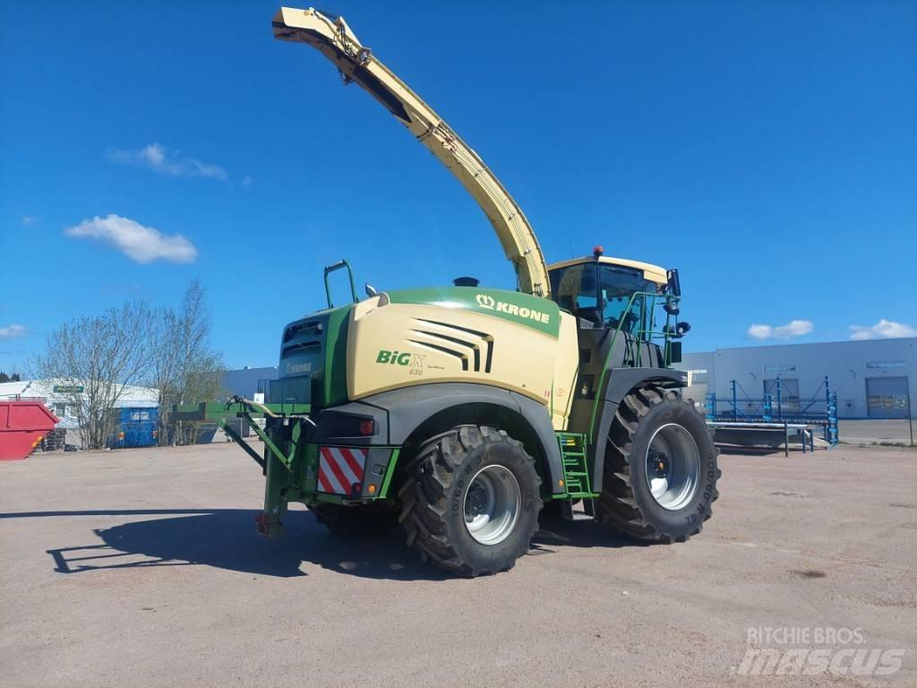 Krone Big X 630 Önjáró szecskázók