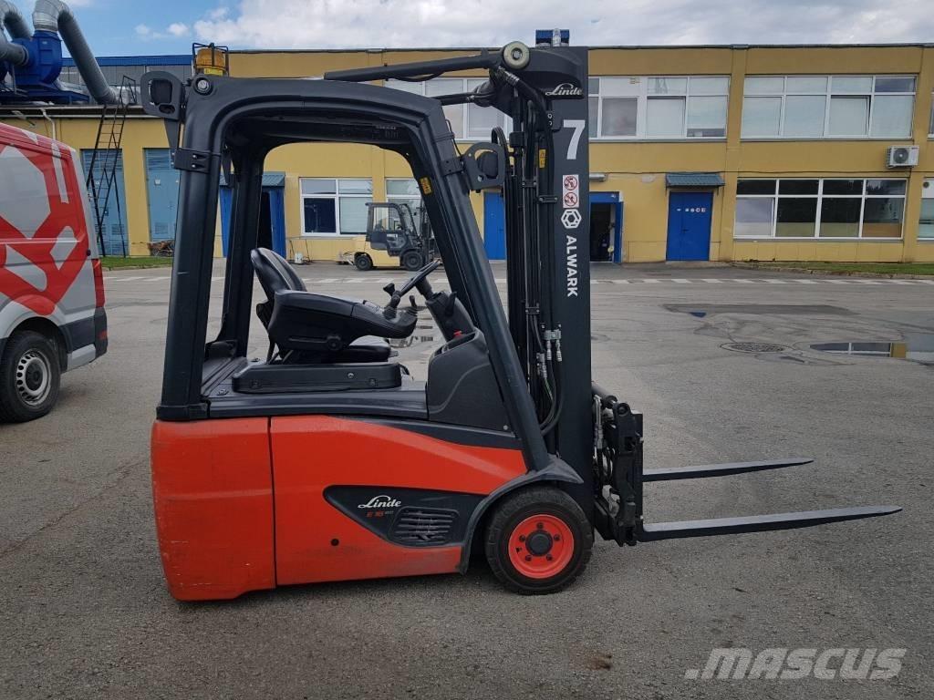 Linde E16C Elektromos targoncák