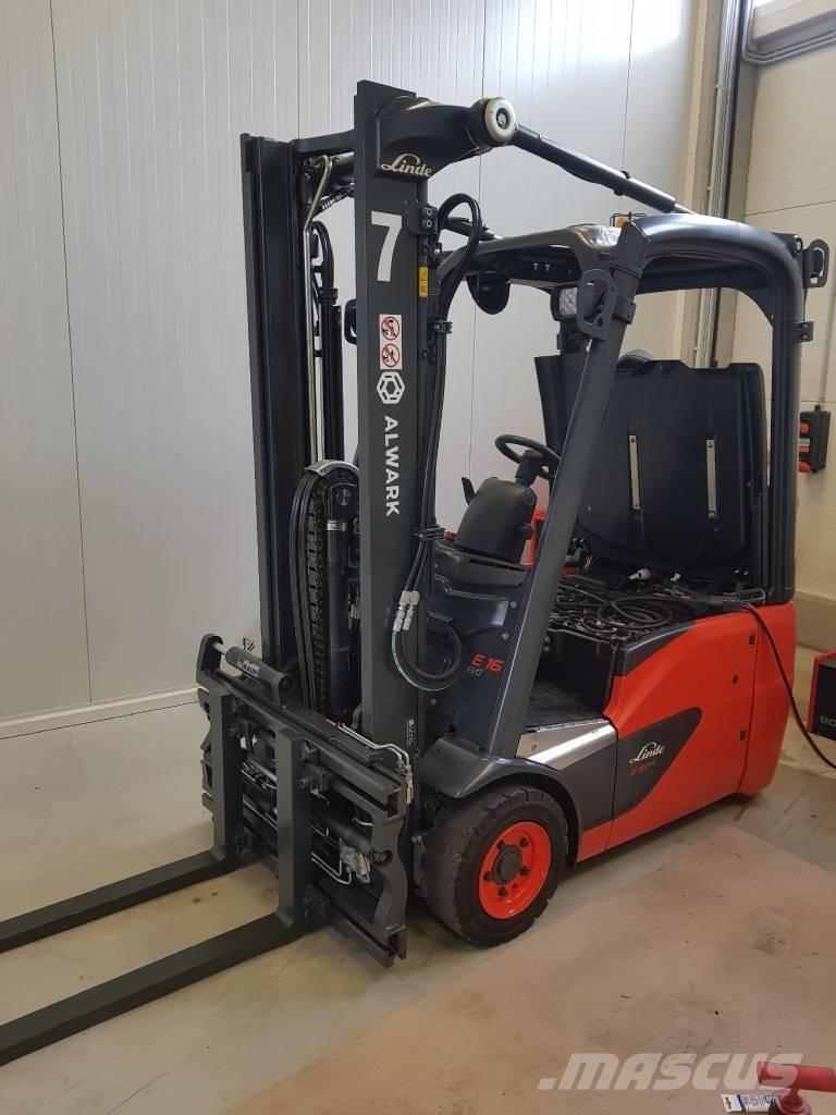 Linde E16C Elektromos targoncák