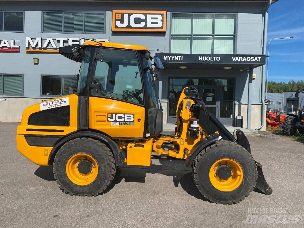 JCB 407 SV Gumikerekes homlokrakodók