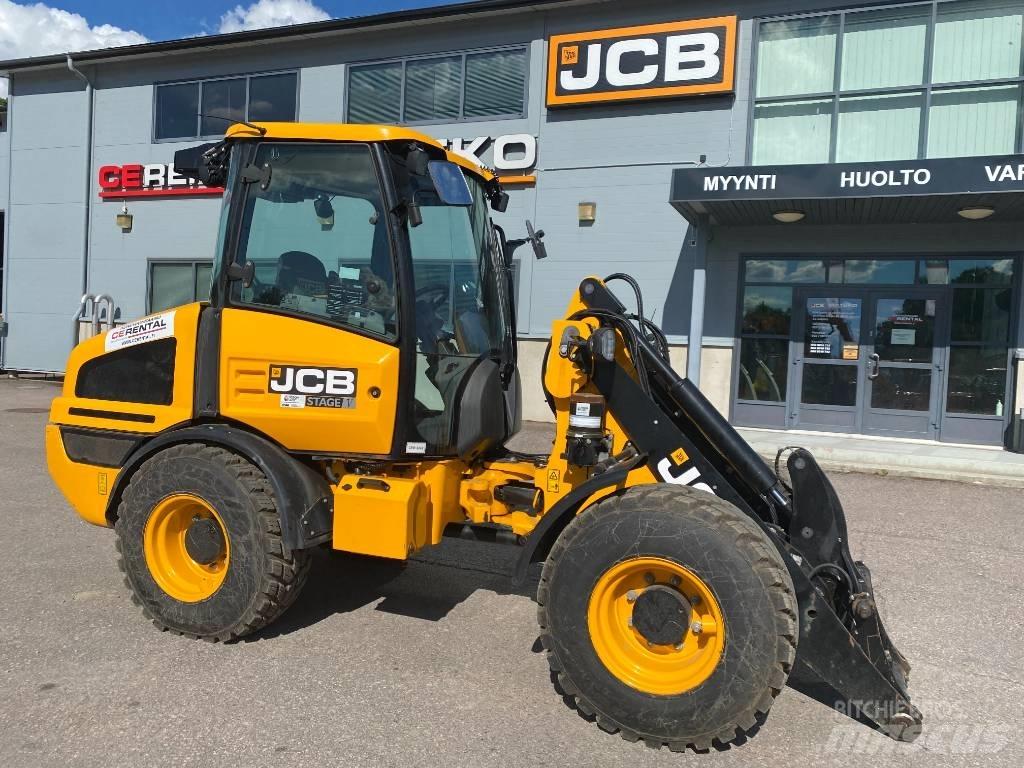 JCB 407 SV Gumikerekes homlokrakodók