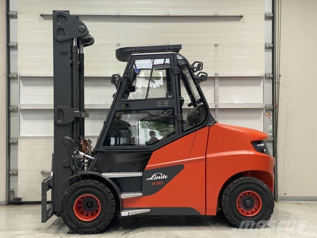 Linde E80-01/900 Elektromos targoncák