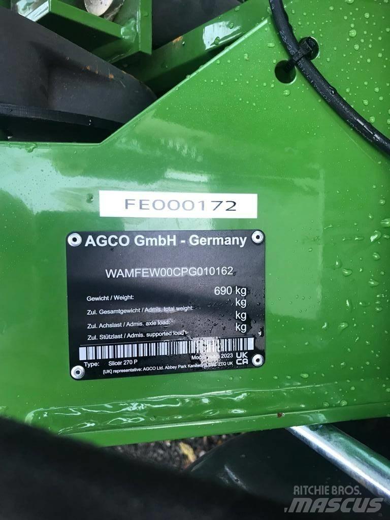 Fendt Slicer 270P Kaszák