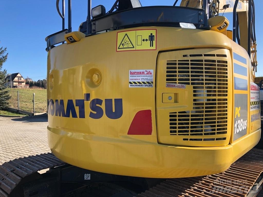 Komatsu PC138US-11 Lánctalpas kotrók
