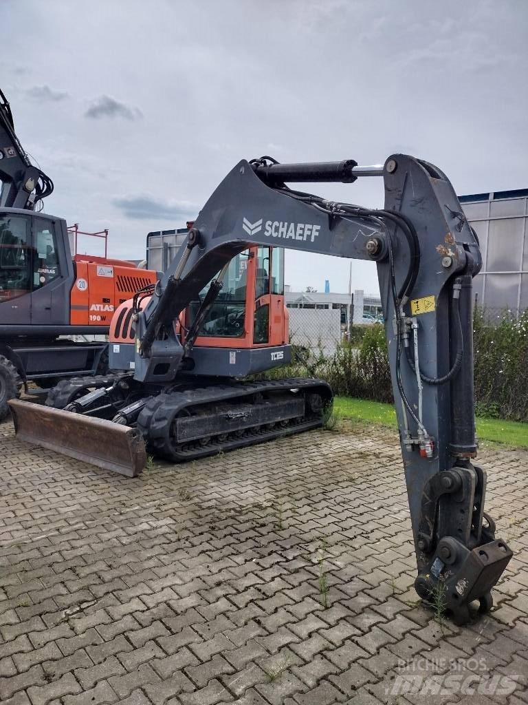 Terex Schaeff TC125 Lánctalpas kotrók