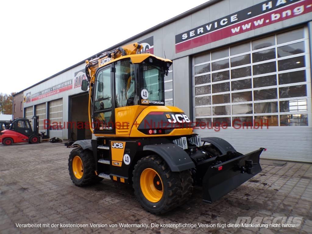 JCB Hydradig 110W Gumikerekes kotrók