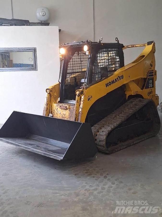 Komatsu CK35 Mini homlokrakodók