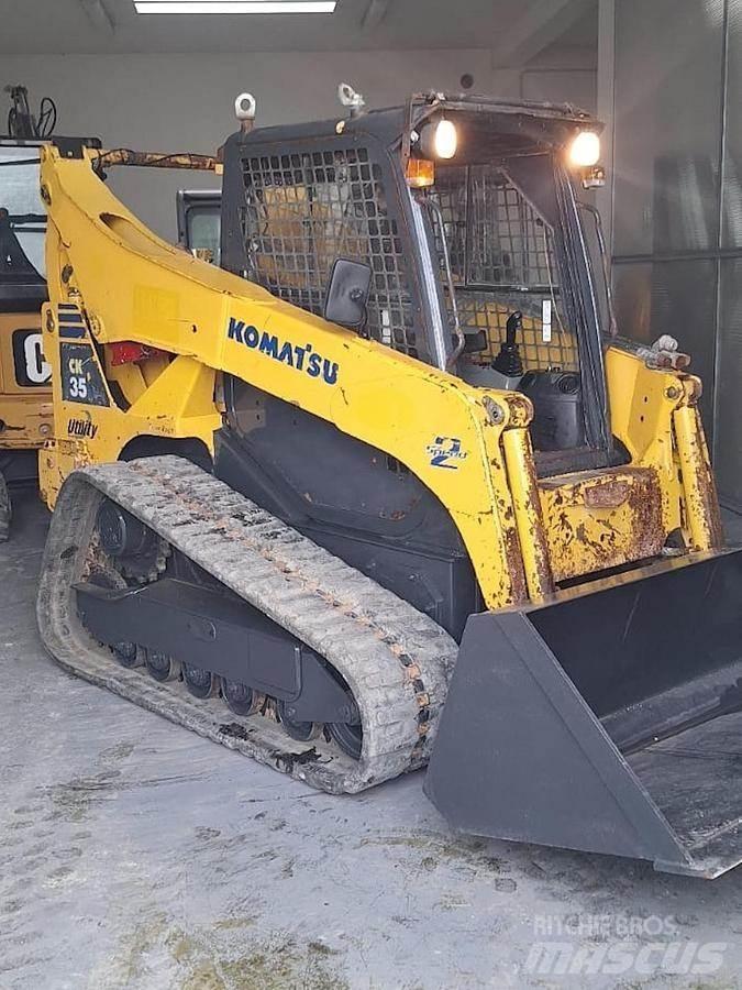 Komatsu CK35 Mini homlokrakodók