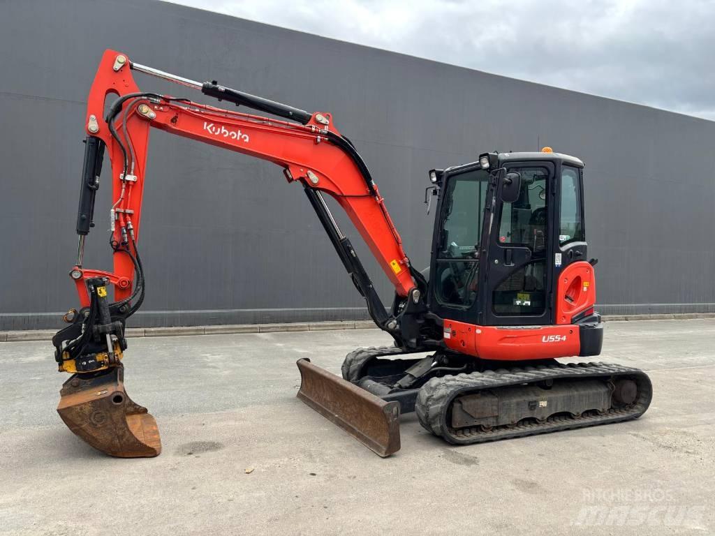 Kubota U 55-4 Mini kotrók < 7t